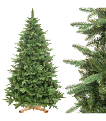 Dirbtinė kalėdinė eglutė Premium Royal Trees Sibiro eglė su mediniu stovu Springos CT0183, 220 cm