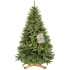 Dirbtinė kalėdinė eglutė Premium Royal Trees, Kaukazo eglė, su mediniu stovu Springos CT0185, 150 cm