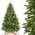 Dirbtinė kalėdinė eglutė Premium Royal Trees, Kaukazo eglė, su mediniu stovu Springos CT0185, 150 cm