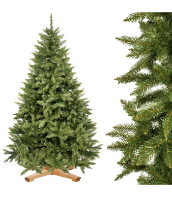Dirbtinė kalėdinė eglutė Premium Royal Trees – Kaukazo eglė su mediniu stovu, Springos CT0186, 180 cm
