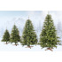 Dirbtinė kalėdinė eglutė Premium Royal Trees – Kaukazo eglė su mediniu stovu, Springos CT0186, 180 cm