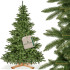 Dirbtinė kalėdinė eglutė su mediniu stovu, Premium Royal Trees, Springos CT0194, 180 cm