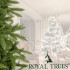 Dirbtinė kalėdinė eglutė su mediniu stovu, Premium Royal Trees, Springos CT0194, 180 cm