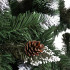 Dirbtinė kalėdinė eglutė premium „Royal Trees Springos“, snieguota deimantinė pušis su kankorėžiais, 180 cm, CT0190