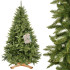 Dirbtinė kalėdinė eglutė Premium Royal Trees, Kaukazo eglė, su mediniu stovu – Springos CT0187, 220 cm