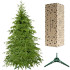 Kalėdinė eglutė Springos, natūralios eglės išvaizdos – CT0178, 220 cm