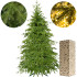 Kalėdinė eglutė Springos, natūralios eglės išvaizdos – CT0178, 220 cm