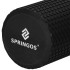 Masažinis ir raumenų atstatymo volelis, juodas, Springos FR0024, 45x15 cm