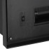 LED dekoratyvinė židinio lempa, juoda, Springos CL0864