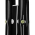 Metalinė drabužių kabykla, juoda – Springos HA2000, 177 cm