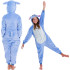 Vaikiška kigurumi pižama Stitch, vientisas kombinezonas Springos HA5065, 120–130 cm