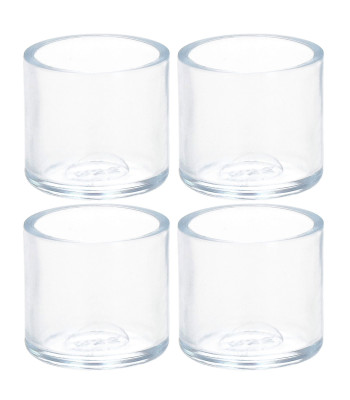 Silikoninės kėdžių kojelių apsaugos, baldų kojelių antgaliai, 4 vnt., Springos HA7251, 22 mm