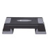 Aerobikos platforma, juoda ir pilka, Springos FA0105