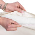 Sodo baldų komplektas iš technoratano, 3 dalių, juodos ir ekru spalvų – Springos GF0068, 143 x 50 x 86 cm