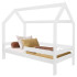 Vaikiška namelio formos lova Springos BD01 WHITE, 160x80 cm