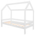 Vaikiška namelio formos lova Springos BD01 WHITE, 160x80 cm