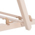 Sodo gultas, žaliai baltos juostos, 3 padėčių atlošo reguliavimas – Springos DC0001 DSWLG, 58 x 124 cm
