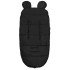4-in-1 vokelis vežimėliui, miegmaišis ir vokelis rogutėms – Springos SB0046, juodas, 96 cm