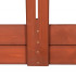 Smėlio dėžė su suoliukais ir stogu Springos SBP140RSET02 140x140 cm