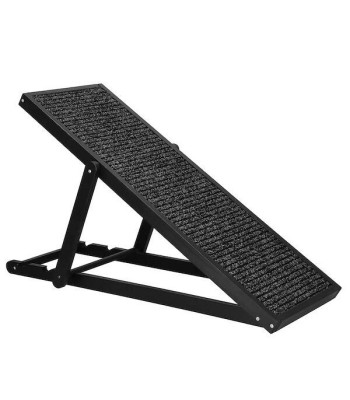 Rampa, platforma ir laipteliai šunims, juoda – Springos DR001 BL