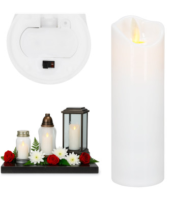 LED žvakė Springos HA7555, 15 × 5 cm