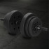 Kompozitiniai bituminiai hanteliai Springos PRO 2 x 20 kg