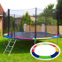 Trampolino spyruoklių apsauginis uždangalas, įvairiaspalvis, TP-13FT 396 CM MULTI
