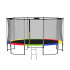 Trampolino spyruoklių apsauginis uždangalas, įvairiaspalvis, TP-13FT 396 CM MULTI
