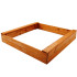 Medinė smėlio dėžė Springos 120x120cm SBX120SI