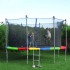 Trampolino spyruoklių apsauginis uždangalas, įvairiaspalvis, TP-13FT 396 CM MULTI