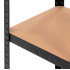 Metalinis stelažas, cinkuotas, 4 lentynos, iki 700 kg, Springos® HA5283, 174 x 80 x 40 cm