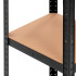 Metalinė lentyna Springos, 4 lygių, cinkuota, iki 400 kg, HA5282, 180 x 40 x 40 cm
