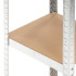 Metalinė lentyna, cinkuota, 5 lygių, iki 500 kg, Springos® HA5281, 180 x 40 x 40 cm