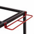 Instrumentų vežimėlis, mobilus organizatorius, juodas, iki 80 kg, Springos® GA0267, 96 x 66 x 40 cm