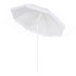 Paplūdimio skėtis su dėklu, pilkas, UPF50+, Springos® BU0027, 160 cm