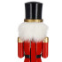 Kalėdinė dekoracija – riešutų gliaudytojas su būgnais, Springos CA0818, 38 cm