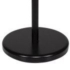 Juodas metalinis rankšluosčių stovas Springos® TS0005, 86 cm