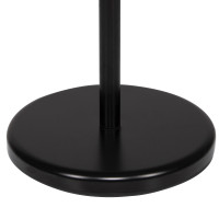Juodas metalinis rankšluosčių stovas Springos® TS0005, 86 cm