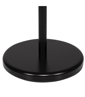 Juodas metalinis rankšluosčių stovas Springos® TS0005, 86 cm
