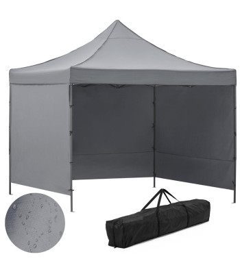 Sulankstoma sodo pavėsinė su šonine sienele, Springos GP0003, 3 × 3 m