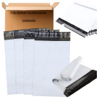 Foliopakai Kurierskie Balti 500x600 50 vnt