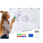 Baltos magnetinės lentos sausam trynimui 60x40