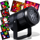 LED lazerinis projektorius namui su 16 motyvų