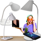 LED Biuro Lempa Su Indukcine Krovikliu