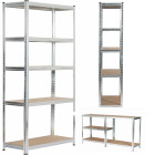 Metalinis Sandėliavimo Stelažas 180x90x40