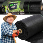 Agroplėvelė nuo piktžolių, 1,1 m x 50 m, 70 g/m², juoda