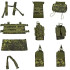 Taktinė karinė apsauginė MOLLE liemenė airsoft įrangai