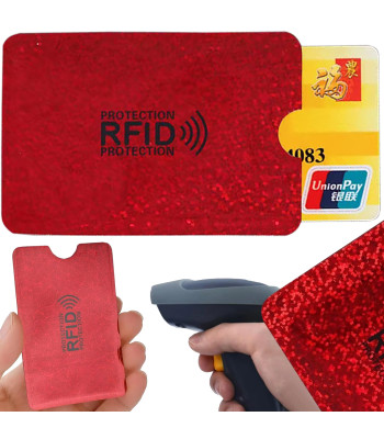 Apsauginis anti-RFID dėklas kortelėms