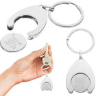 Raktų pakabukas su vežimėlio žetonu