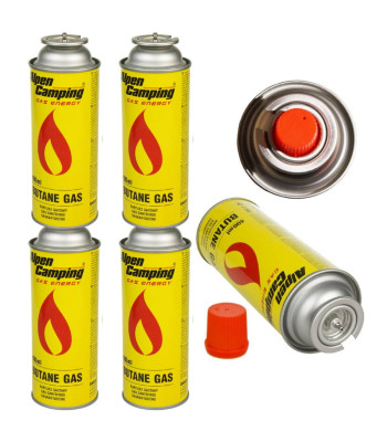 Alpen Camping dujų balionėlis 4 x 400 ml/227 g